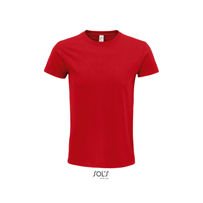 T-shirt unisex personnalisé coton bio 140g - EPIC Rouge 1